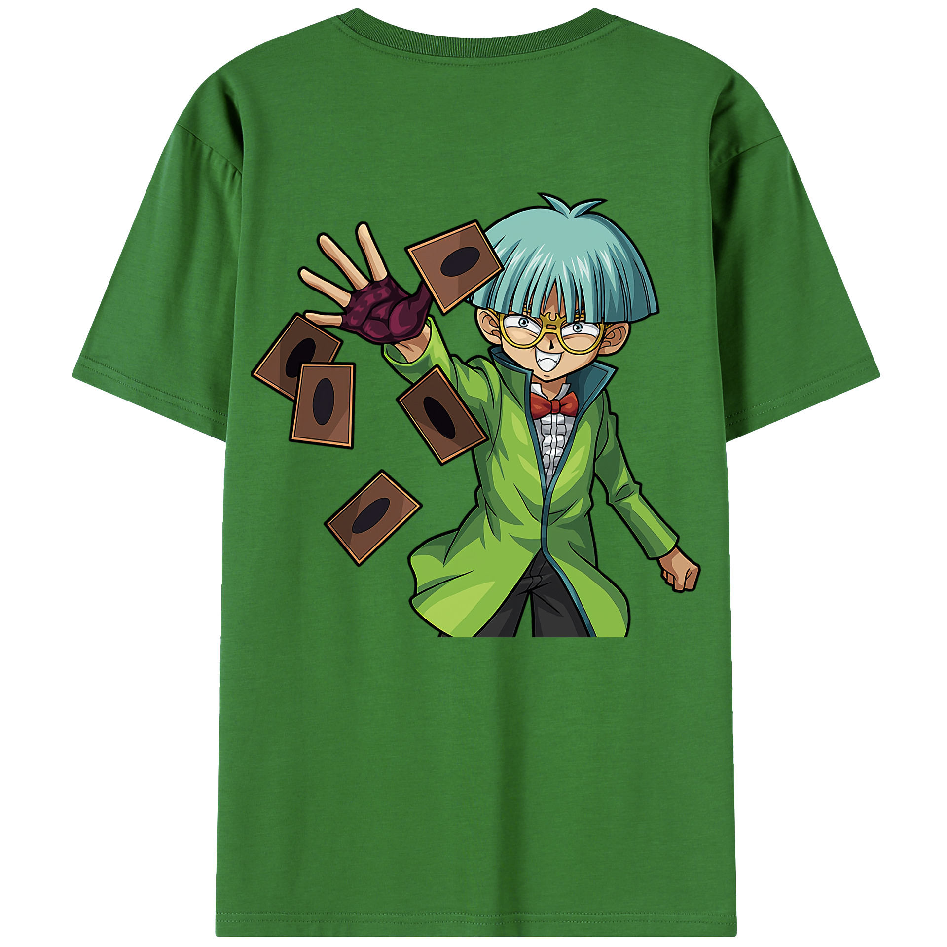 （画像用） 遊☆戯☆王 Yu-Gi-Oh! レディース半袖Tシャツ(バックプリント)
